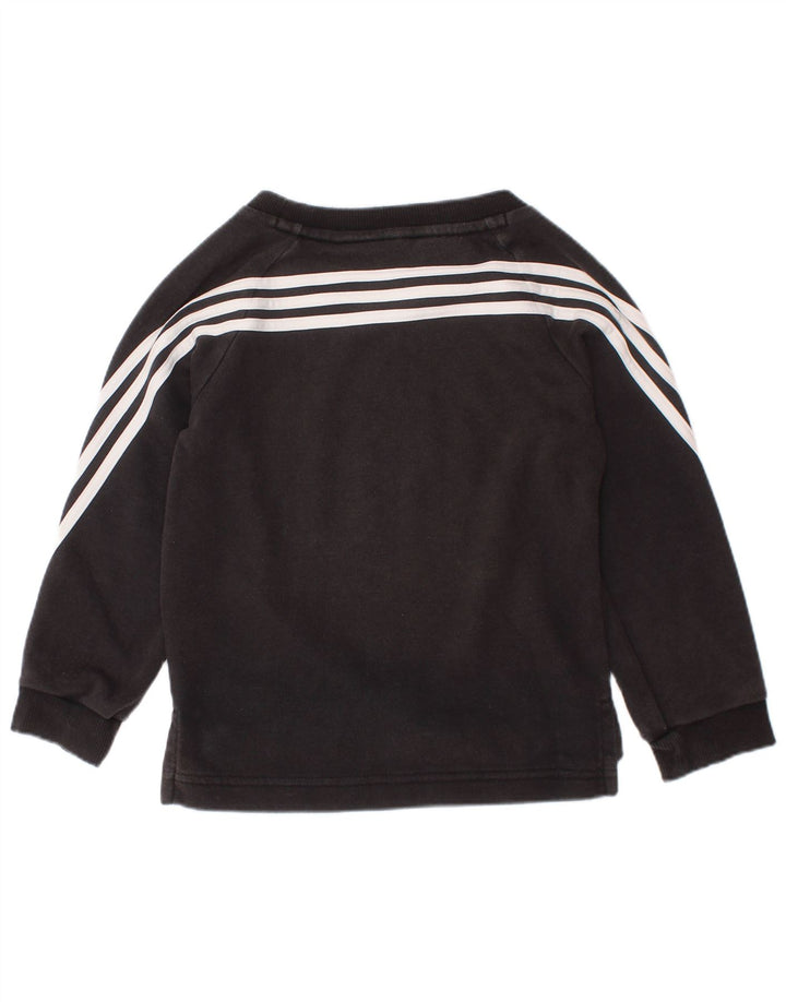 ADIDAS Sudadera Bebé Niño 18-24 Meses Algodón Negro