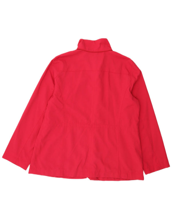 Marks & Spencer Chaqueta Bomber para Mujer UK 40 XL Poliamida Rosa