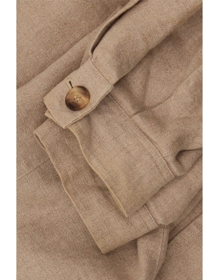 Rosner Chaqueta Bomber para Hombre EU 52 XL Lino Beige