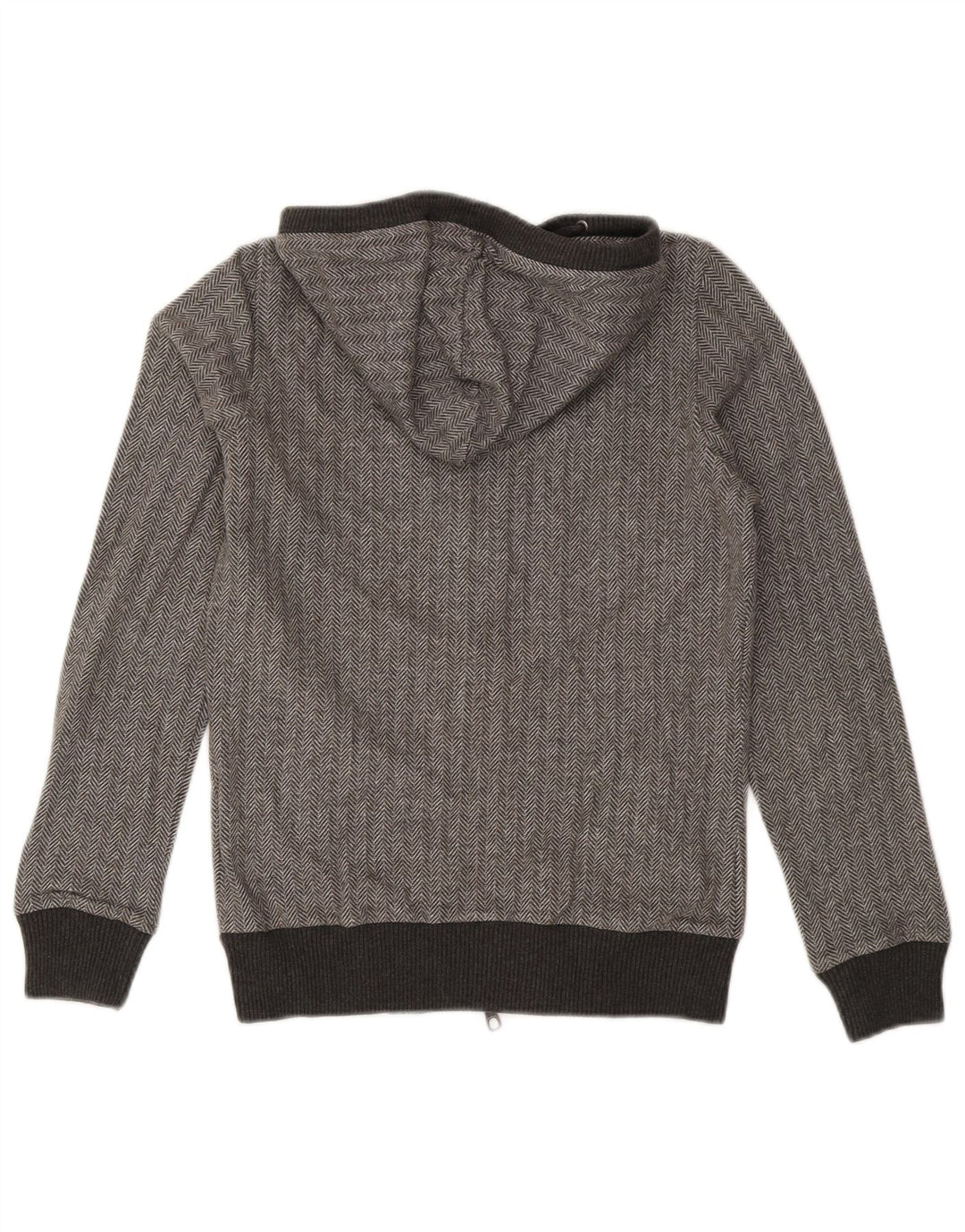 CHAMPION Suéter con capucha y cremallera Heritage Fit para mujer UK 10 Small Grey