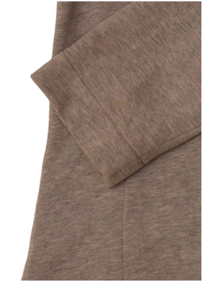 KAPPA Chaqueta Blazer de 3 Botones para Mujer UK 44 Grande Gris Algodón