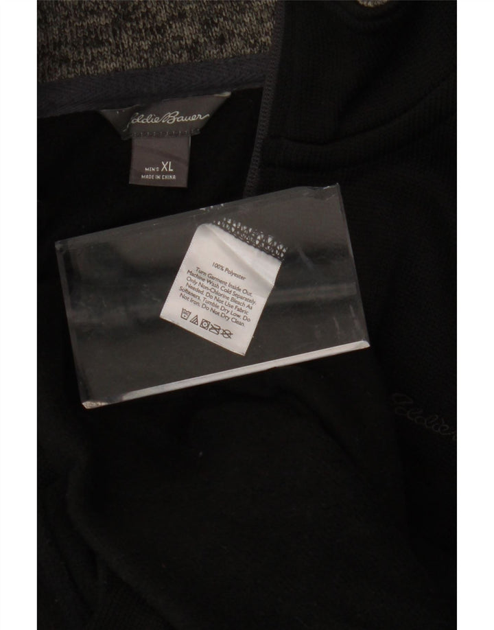 EDDIE BAUER Chaqueta de chándal sin mangas para hombre XL Poliéster negro