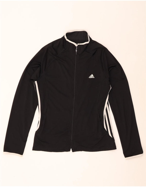 Adidas - Chaqueta de chándal para mujer, talla 40, XL, color negro