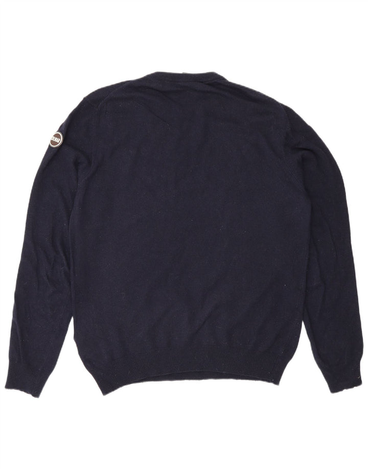 Colmar Jersey De Cuello Redondo Para Hombre Large Azul Marino Poliamida