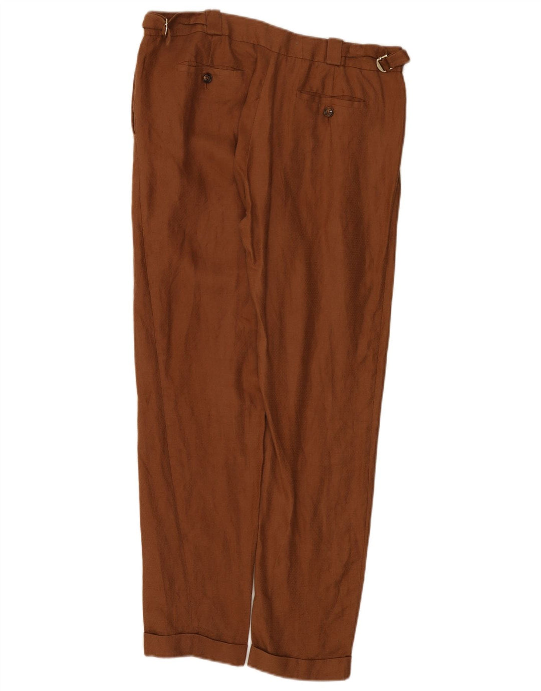 Massimo Dutti Pantalón Chino Regular Mujer EU 40 Medium W30 L31 Marrón
