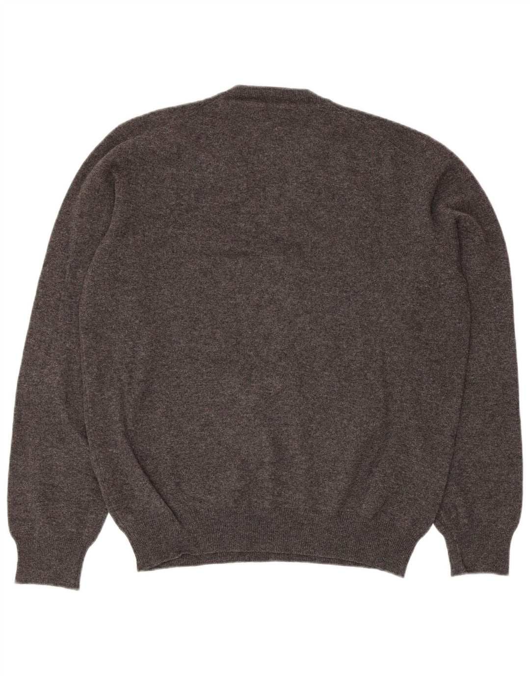 CONRAD HASSELBACH SHOES&GARMENT Jersey con cuello en V para hombre Gris medio