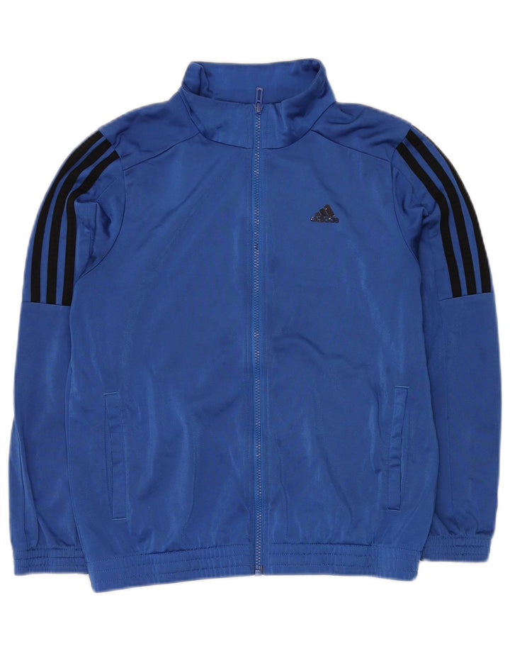 ADIDAS Chaqueta Chándal Niño 11-12 Años Azul Poliéster