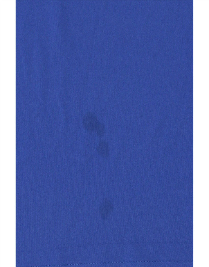 Nike Dri Fit Graphic Camiseta para hombre, talla grande, azul