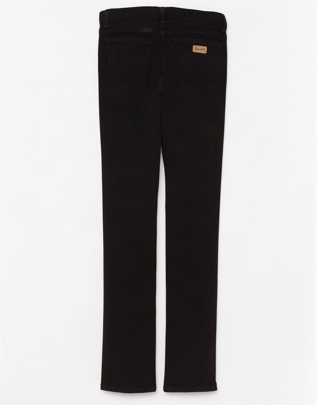Wrangler Vaqueros rectos ajustados para hombre W32 L32 Algodón negro