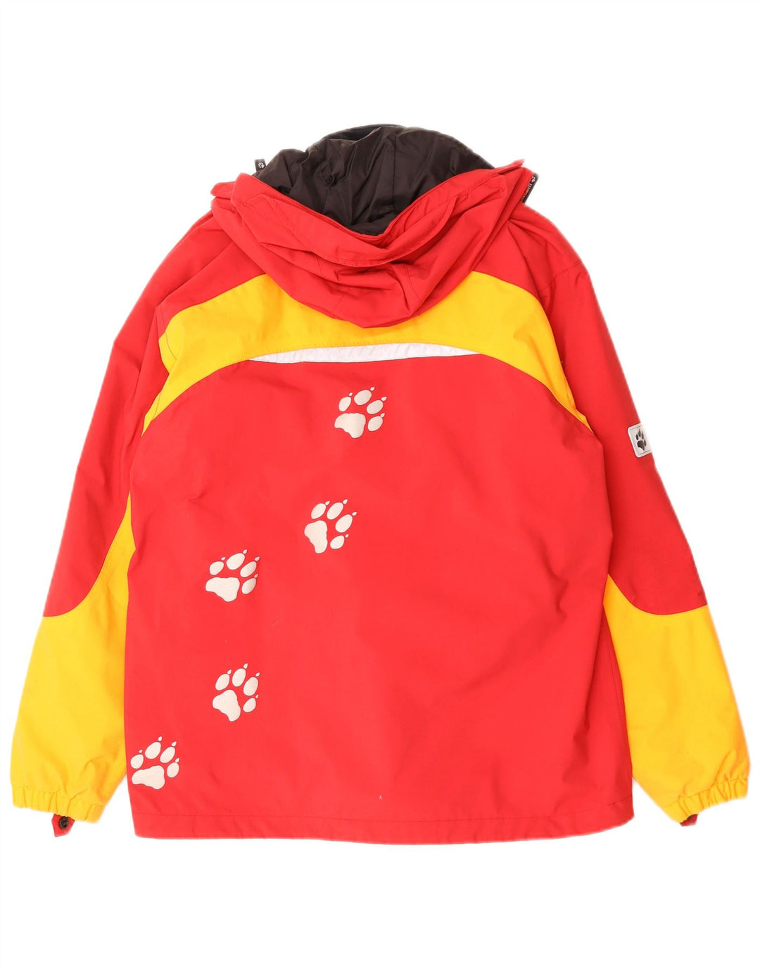 Jack Wolfskin Chaqueta cortavientos estampada para niños 15-16 años Rojo Colorblock