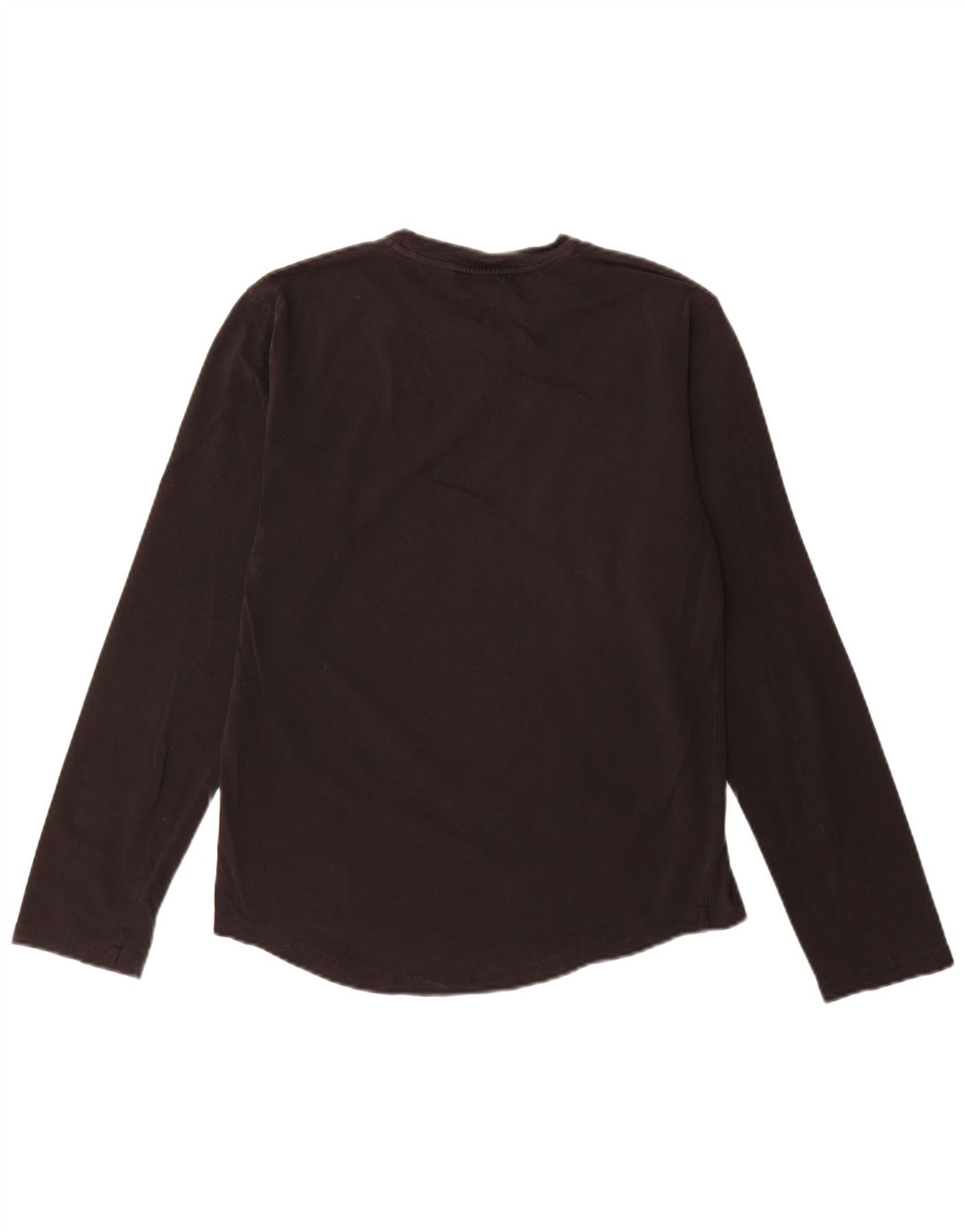 Hugo Boss Hombre Top Manga Larga Pequeño Algodón Negro
