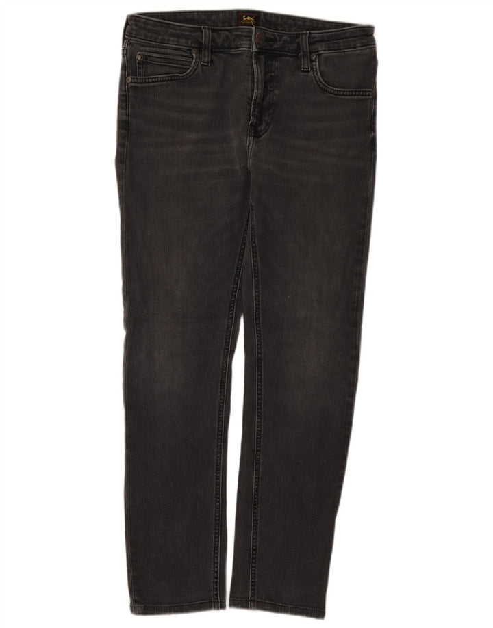 Lee Vaqueros Slim Malone para Hombre W31 L27 Algodón Gris