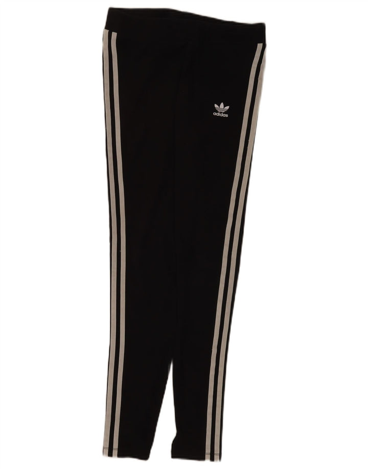 Adidas Leggings para mujer Reino Unido 10 Pequeño Algodón Negro