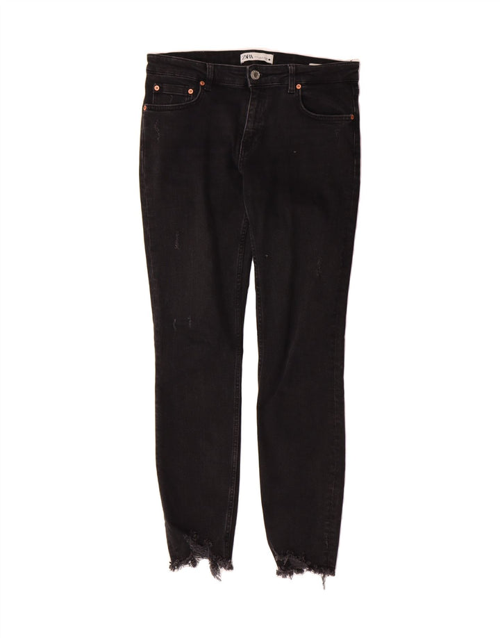 ZARA Womens Slim Jeans EU 40 Medium W30 L29 Black Vintage Zara and Second-Hand Zara from Messina Hembry 
