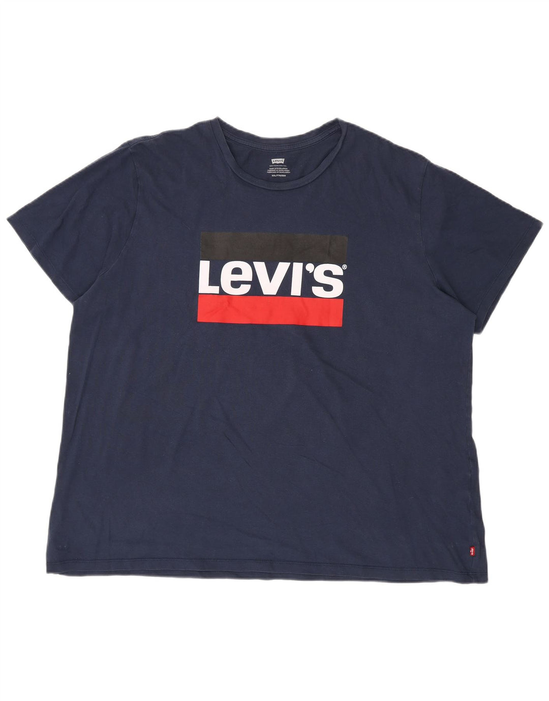 Levi's Camiseta gráfica para hombre Top 2XL Azul marino