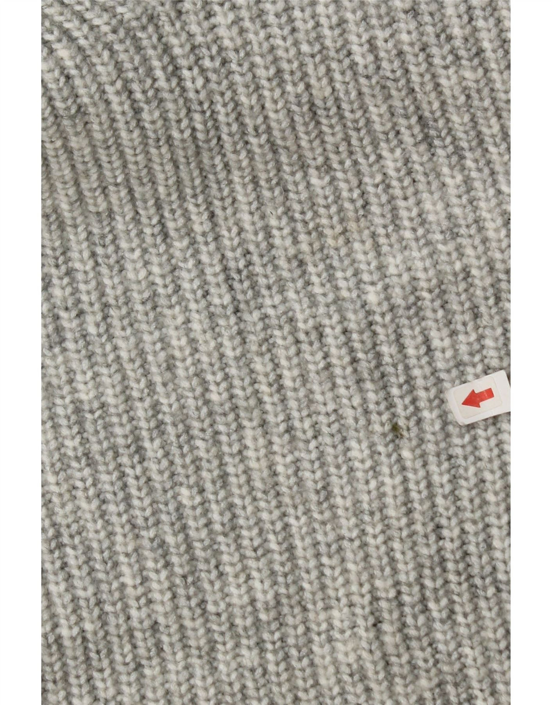 Marks & Spencer Jersey con cuello en V para mujer UK 44 Poliéster gris medio