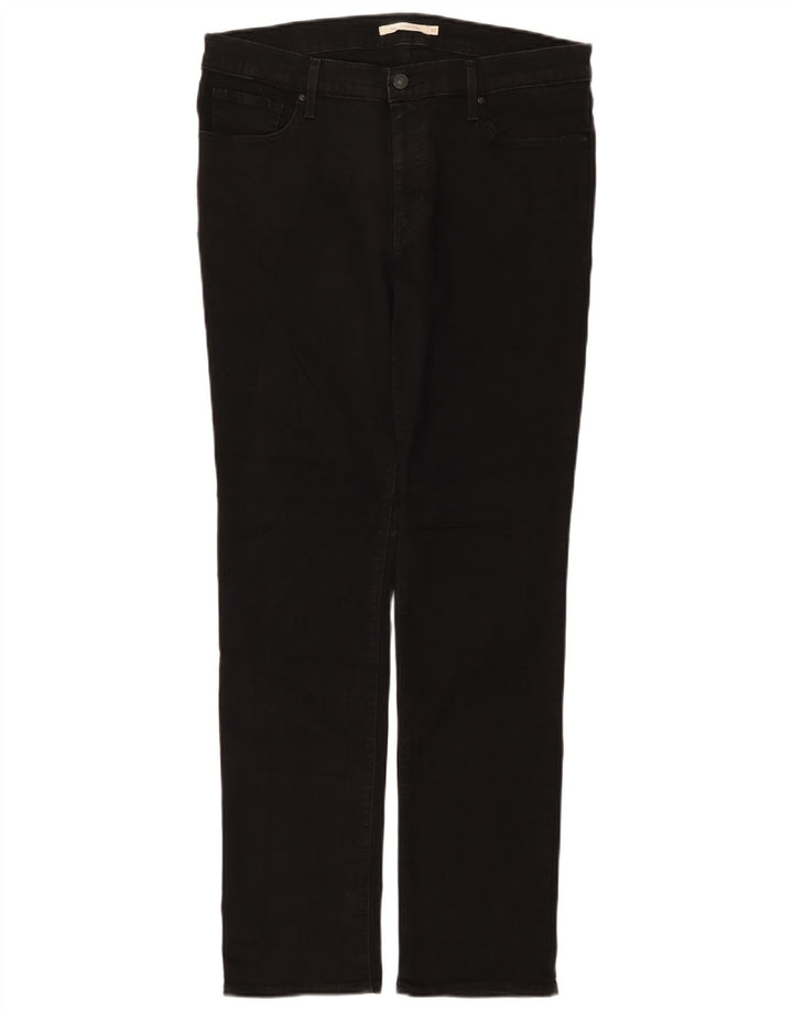 Levi's Mujer 312 Shaping Slim Jeans W32 L32 Algodón Negro
