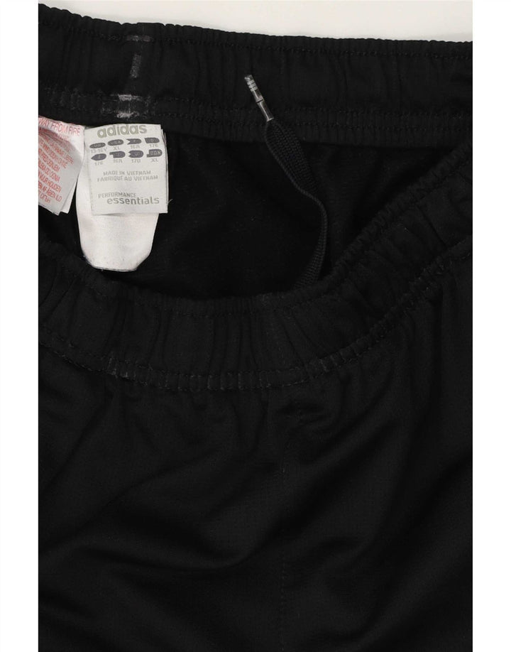 Adidas Pantalón corto deportivo para niño 15-16 años Negro Poliéster