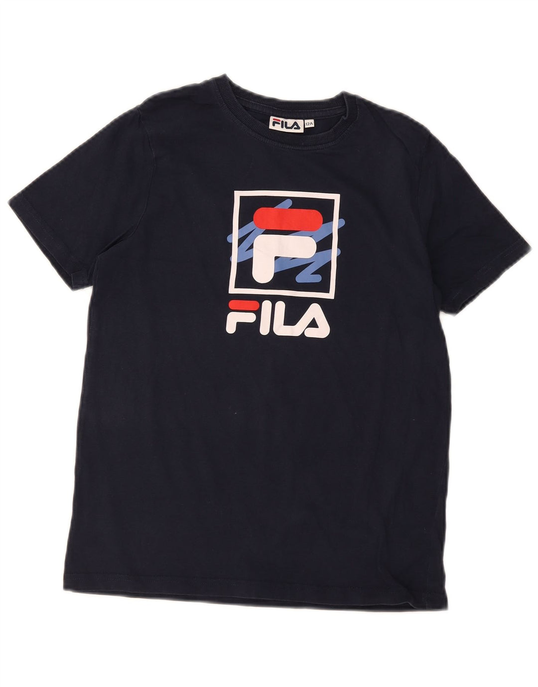 Fila Camiseta gráfica para niño Top 11-12 años Azul marino