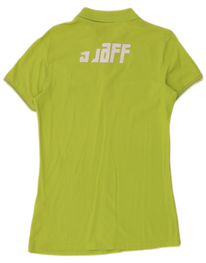 KAPPA Polo gráfico para mujer UK 20 2XL Algodón verde