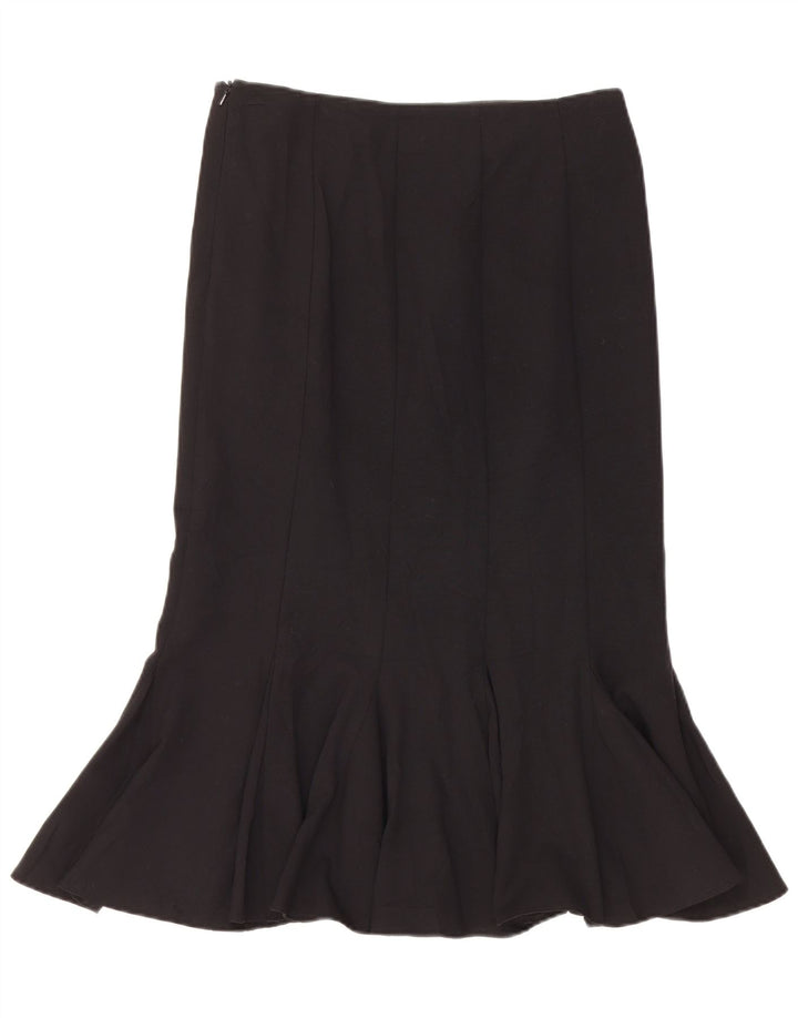 Marks & Spencer Falda de sirena para mujer UK 10 Small W30 Poliéster negro