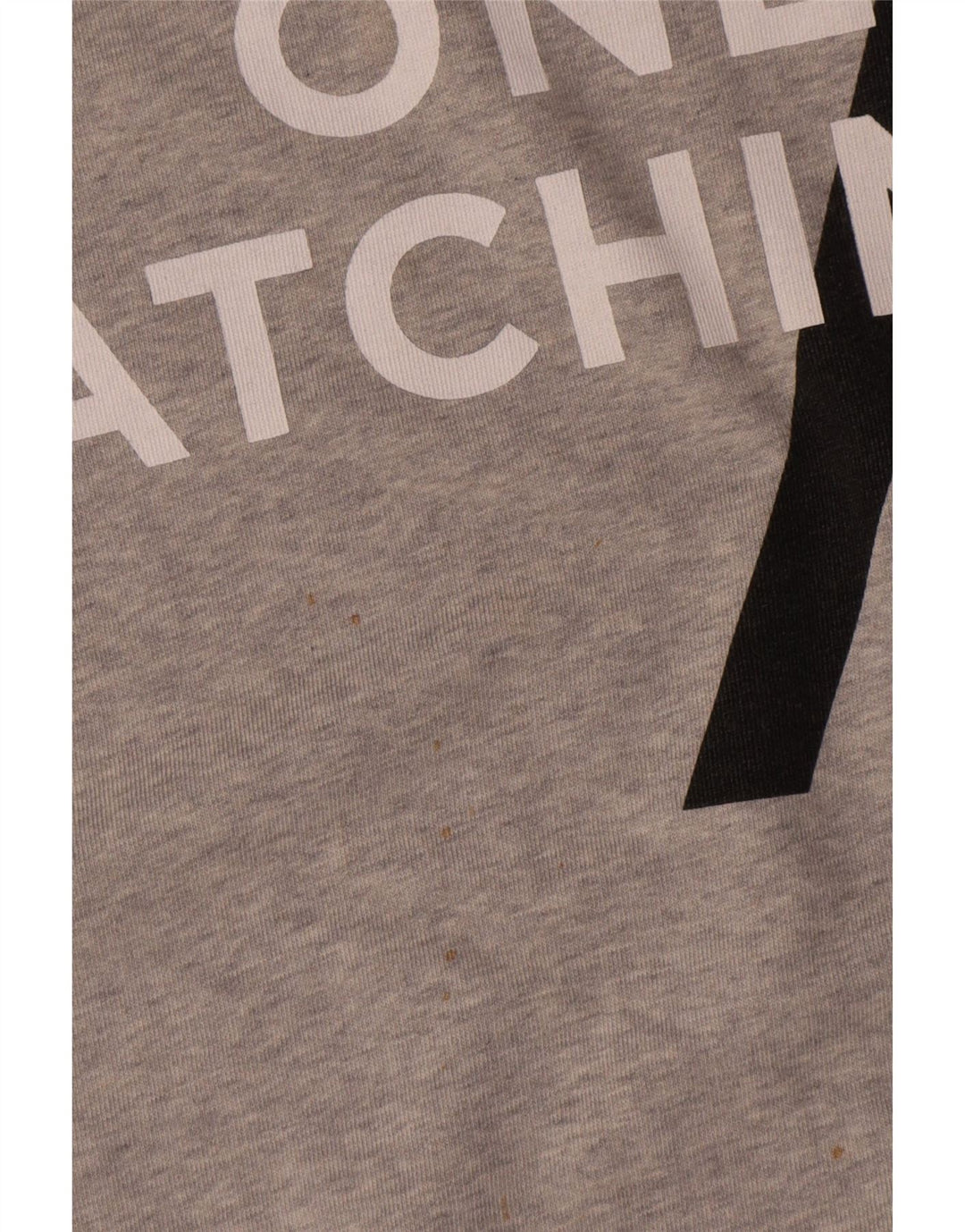 Zara Hombre Sudadera Gráfica Jumper XL Algodón Gris