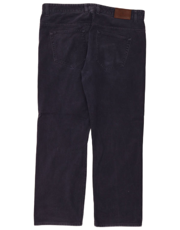 Gant Vaqueros rectos Jason de corte regular para hombre W38 L32 Algodón azul marino