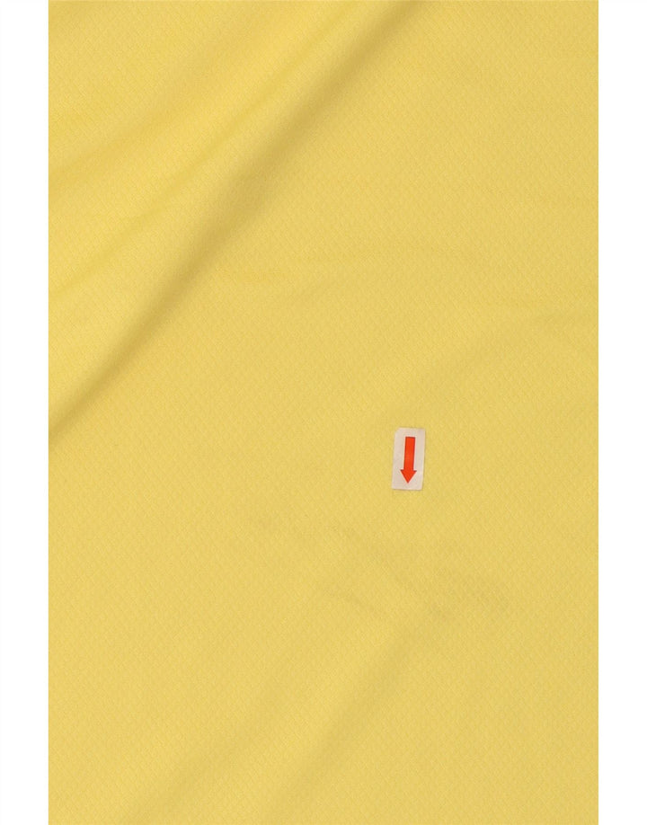 IZOD Polo de golf para hombre XL Poliéster amarillo