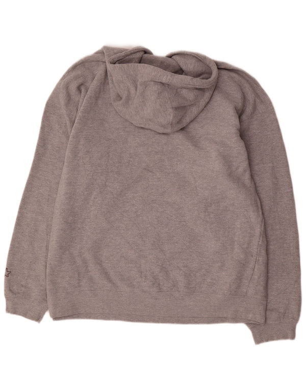 Starter Mens Marshall Thundering Herd Graphic Sudadera con capucha Jumper 2XL Gris Algodón