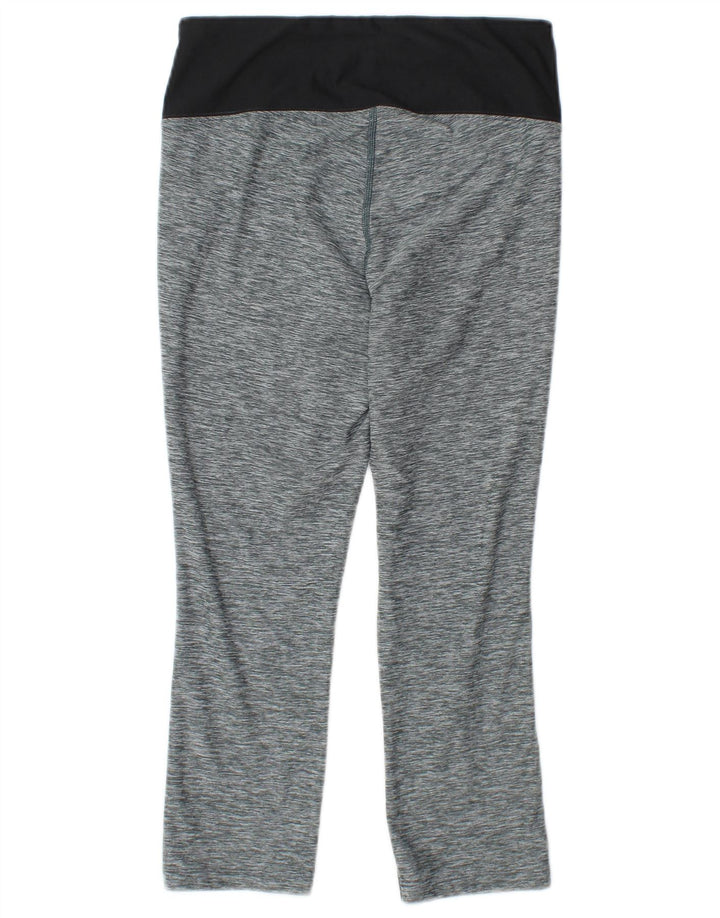 New Balance Leggings Capri Performance para Mujer Reino Unido 10 Pequeño Gris Moteado