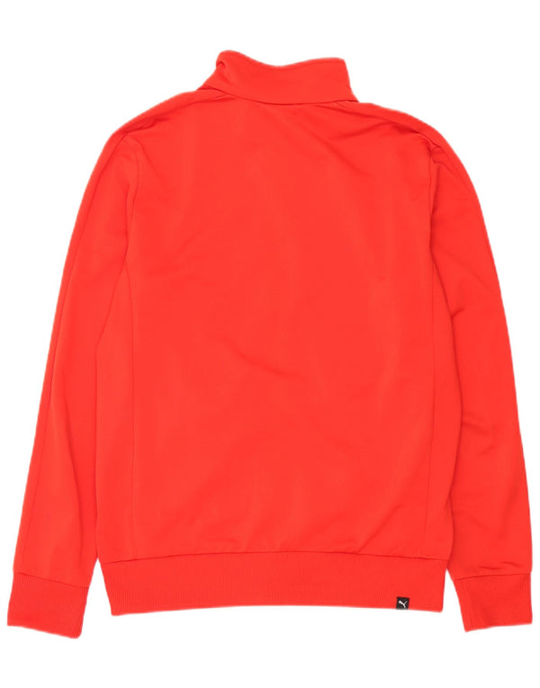 Puma Hombre Chándal Top Chaqueta Pequeña Poliéster Rojo