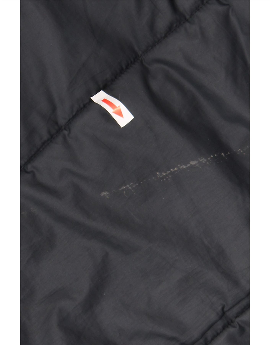 Nike Chaqueta acolchada con capucha para mujer UK 10 Small Poliéster negro