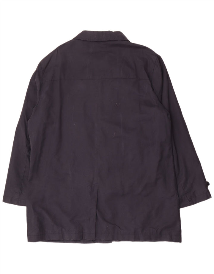 Marks & Spencer Abrigo entallado para hombre UK 44 2XL Azul marino