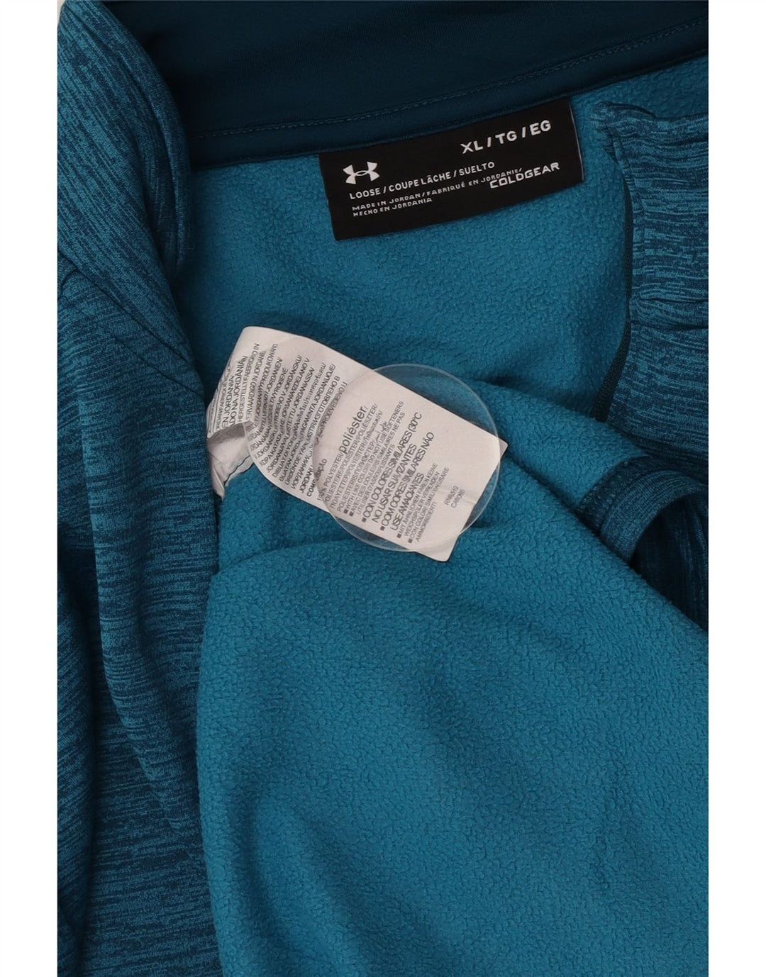 Under Armour Hombre Cold Gear Loose Fit Jersey Chándal Top XL Azul