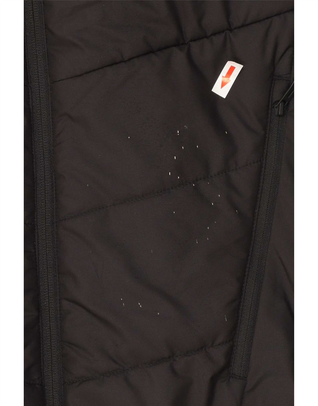 Puma Chaqueta acolchada con capucha gráfica para hombre UK 36 Small Poliéster negro