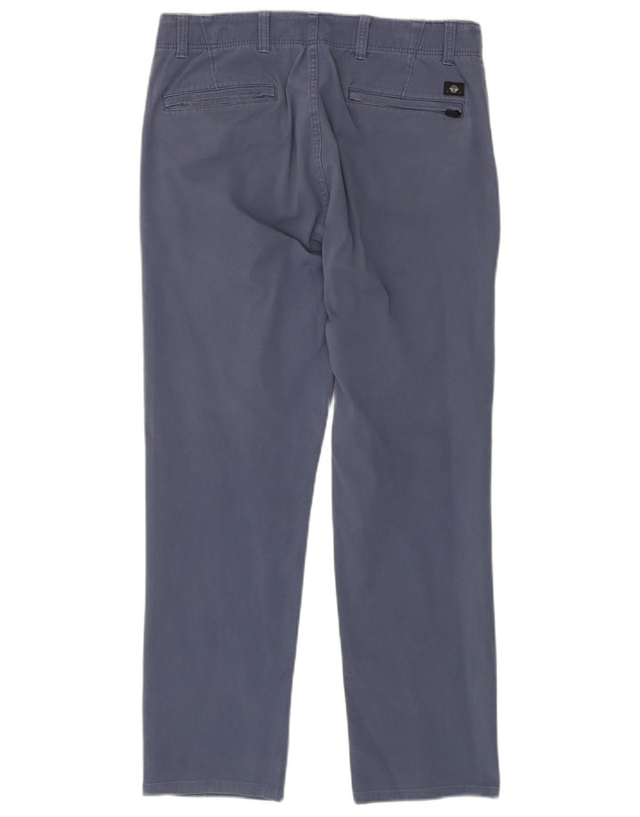 DOCKERS Pantalón chino recto para hombre W31 L28 Algodón azul