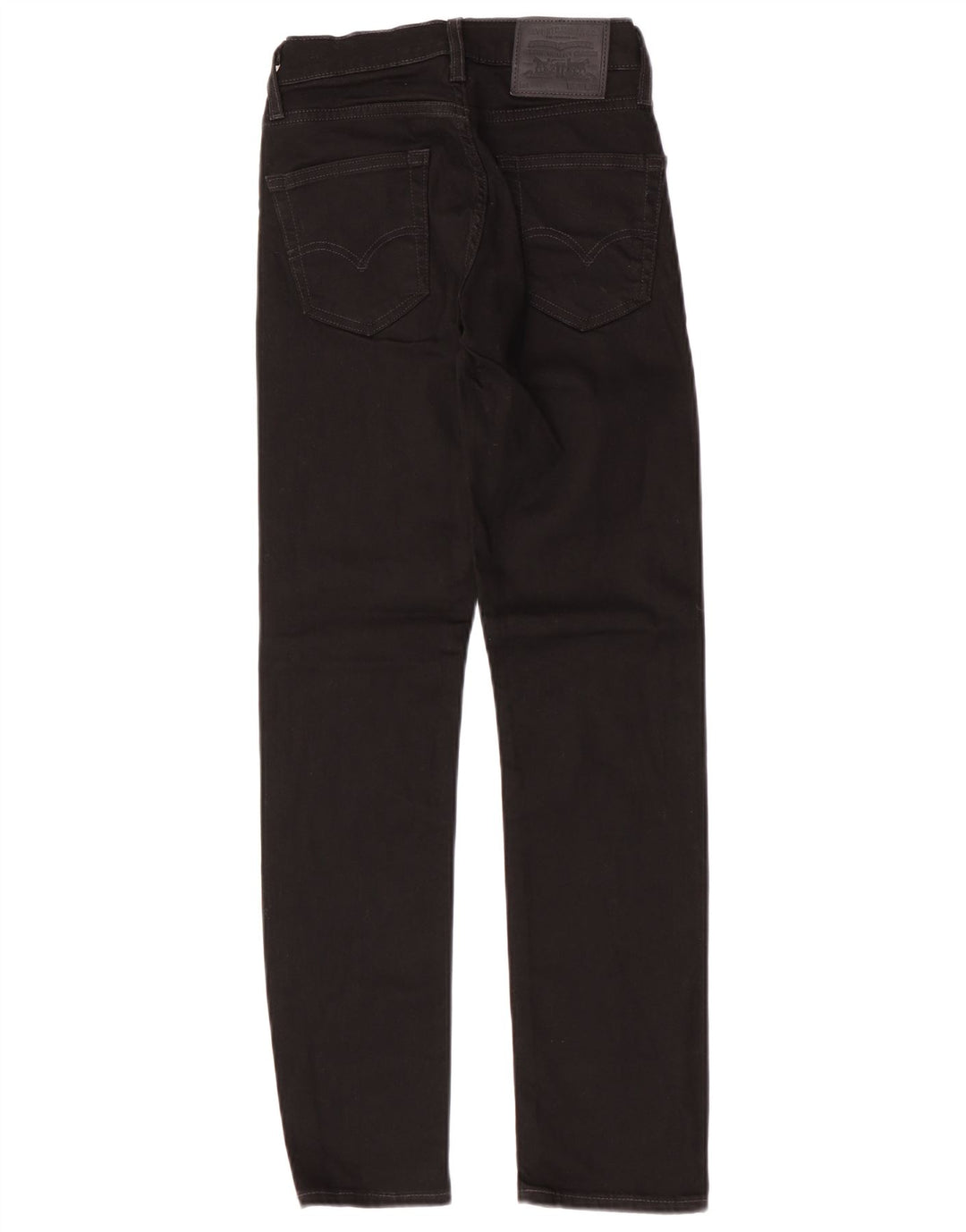 Levi's Mujer 511 Slim Jeans W28 L30 Algodón Negro