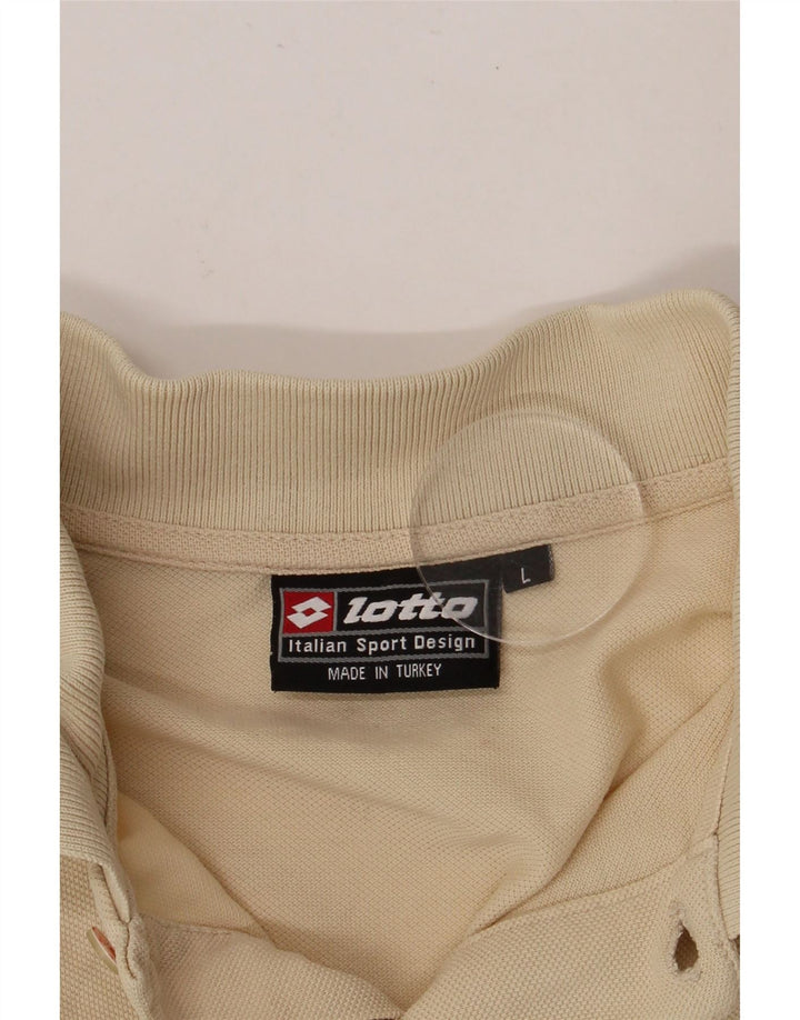 LOTTO Polo Hombre Grande Beige