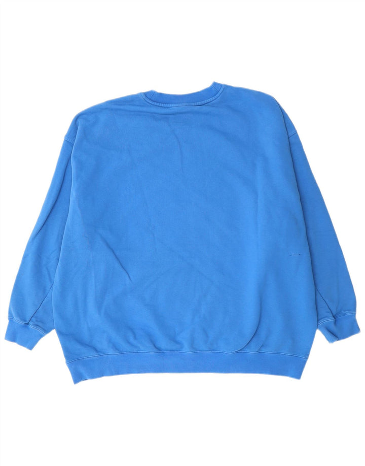 ADIDAS Sudadera extragrande para mujer Jersey UK 14 Grande Algodón azul
