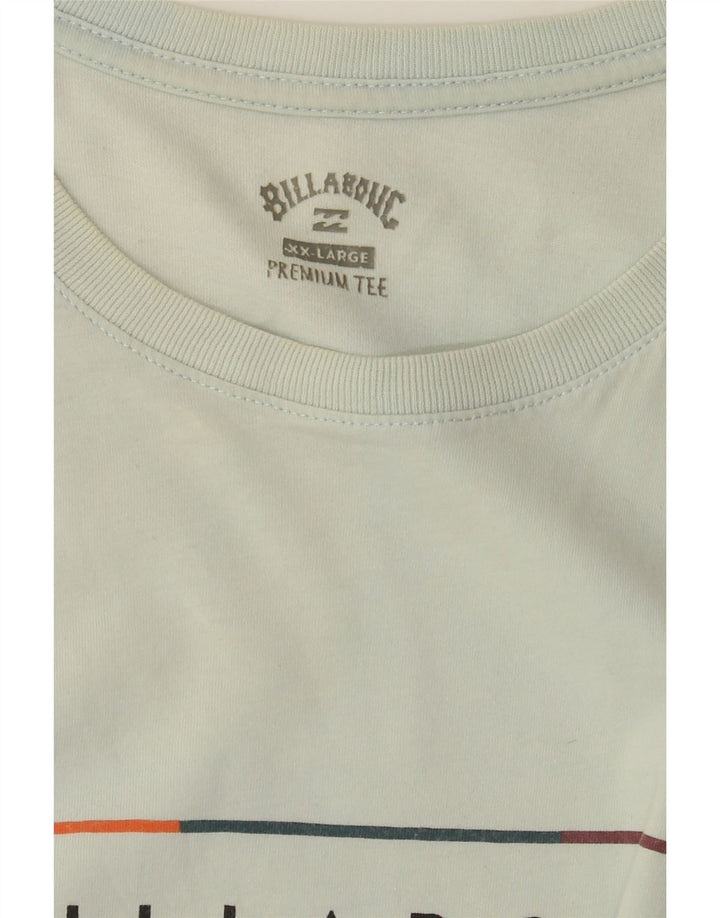 BILLABONG Camiseta gráfica para hombre Top 2XL Azul