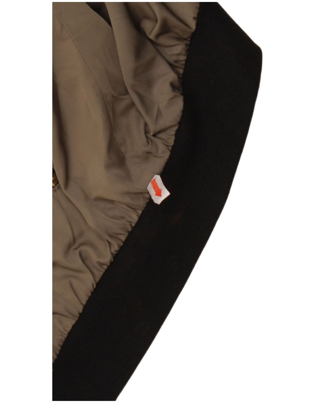 ZARA Chaqueta Bomber Extragrande Mujer UK 10 Small Algodón Verde