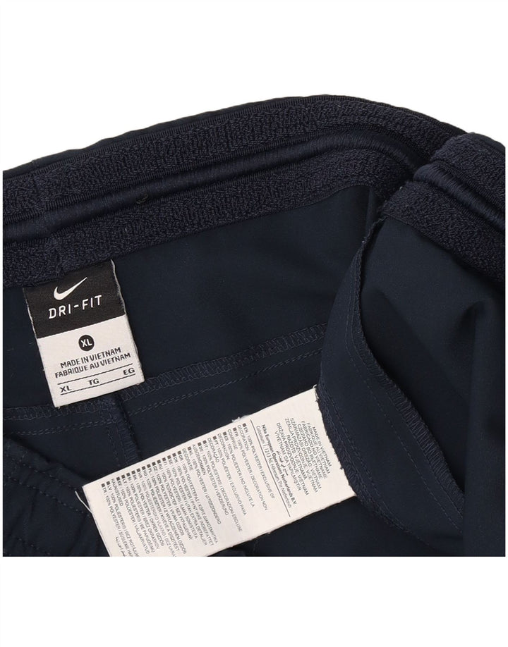 Pantalones cortos deportivos Nike Dri Fit para hombre XL Poliéster azul marino