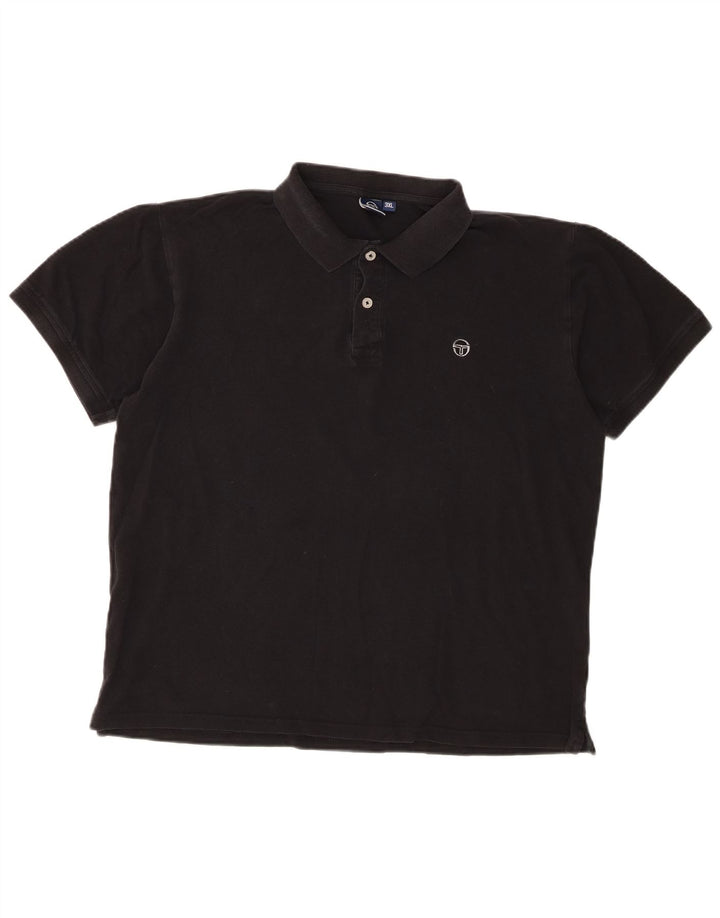 Sergio Tacchini Polo Hombre 3XL Algodón Negro