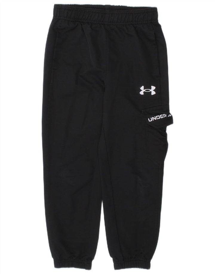 UNDER ARMOUR Pantalones de chándal con estampado gráfico para niños 3-4 años Negro