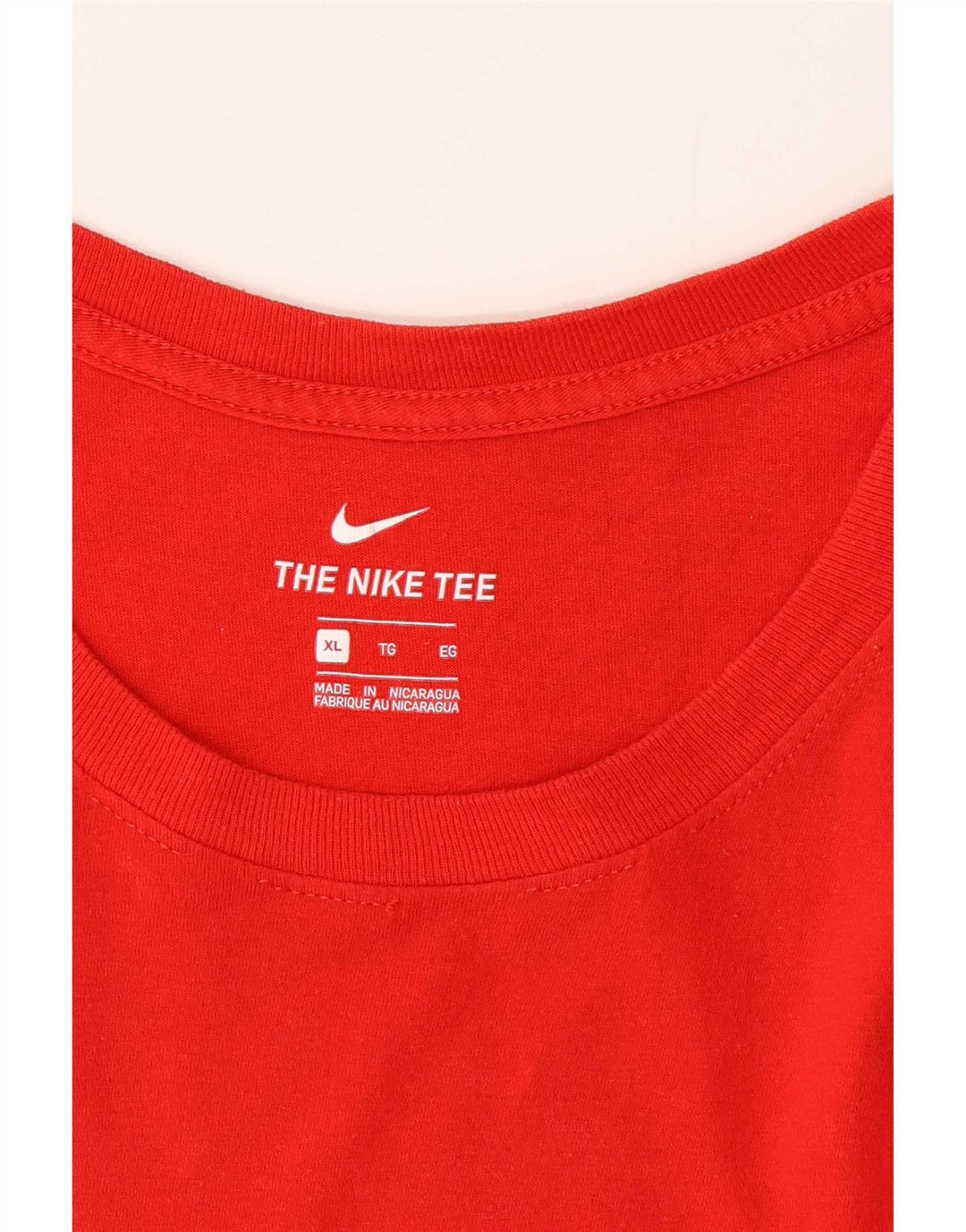 Nike Camiseta gráfica para hombre Top XL Rojo