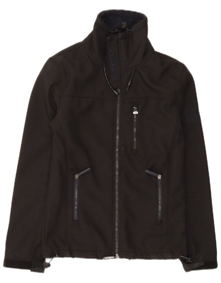 Superdry Chaqueta cortavientos Windtrekker para hombre UK 34 XS Poliéster negro