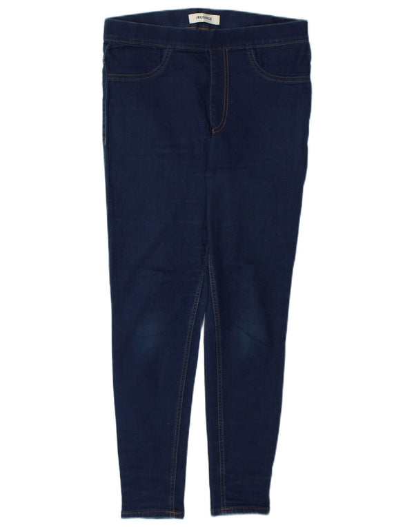 Marks & Spencer Jeans Jegging para Mujer UK 10 Small W27 L26 Azul Marino Algodón