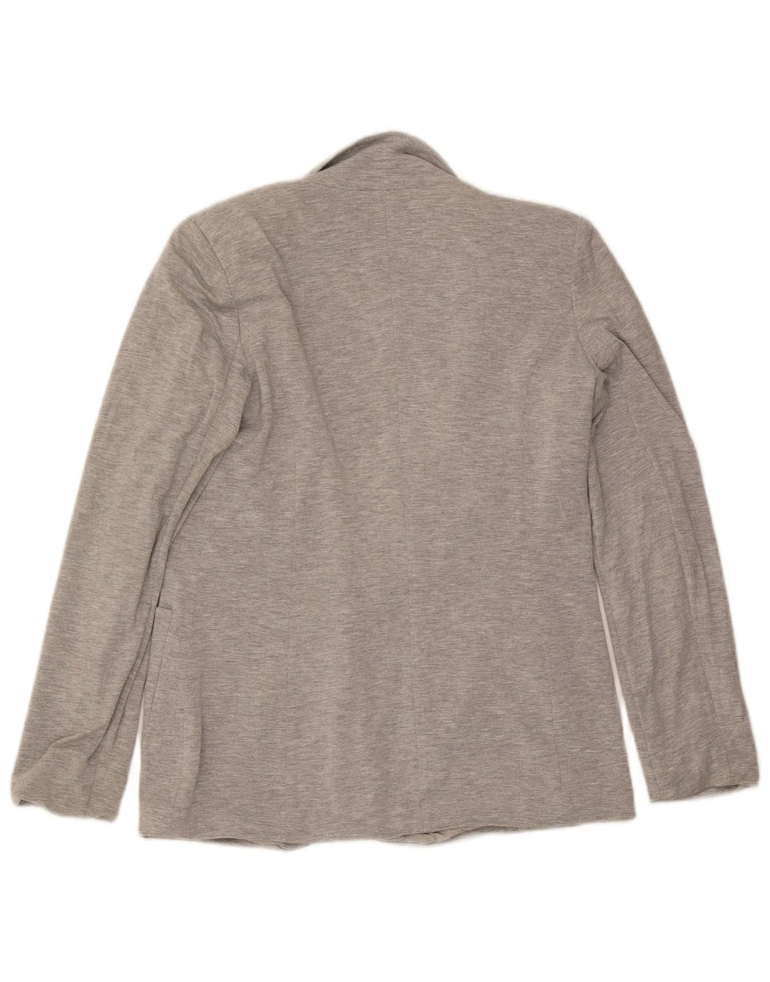 Oasis Chaqueta tipo blazer con 1 botón para mujer UK 40 Small Viscosa gris moteada