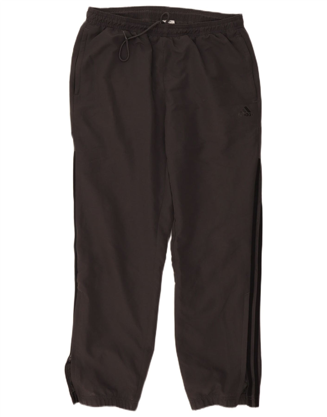 ADIDAS Hombre Chándal Pantalones Joggers Grande Gris Poliéster