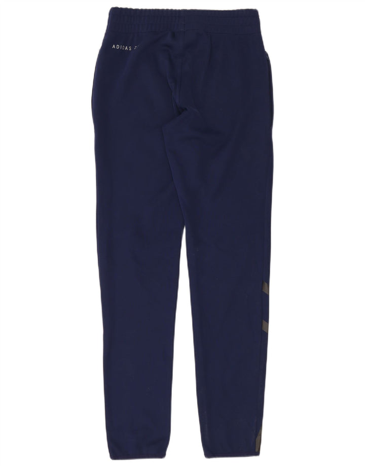 Adidas Hombre Pantalones De Chándal Gráfico Pequeño Azul Marino Poliéster